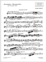 Première Rhapsodie - Clarinette - DEBUSSY - Partition - Clarinette